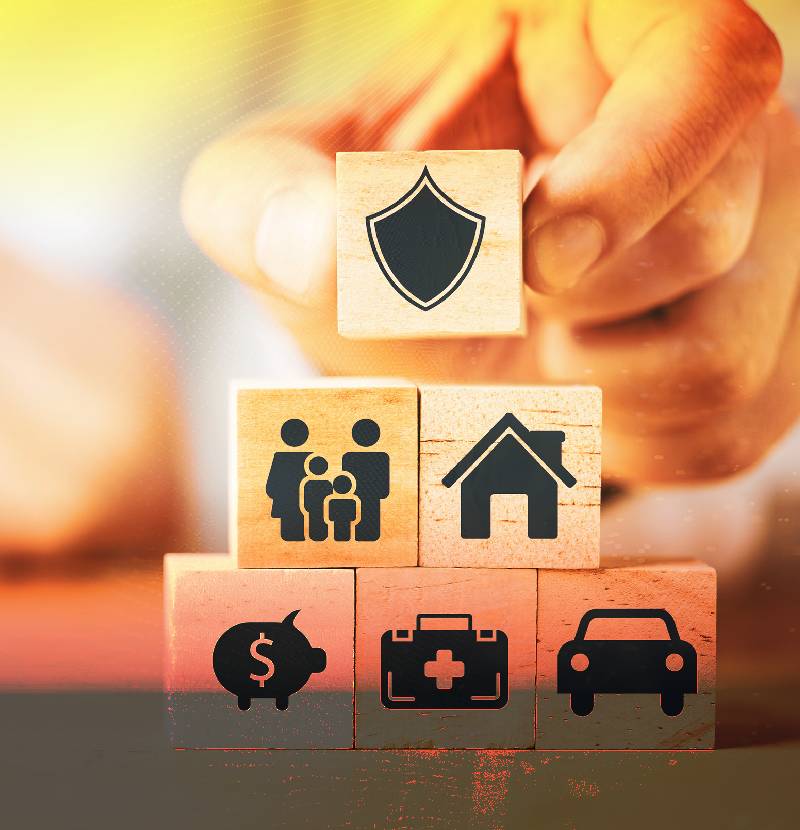 Family Protected by Insurance